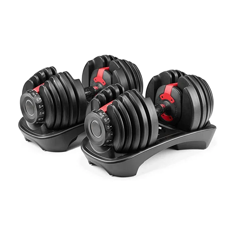 Adjustable Dumbbell Set Free W - Home Gym Equipment Set 评论和价格