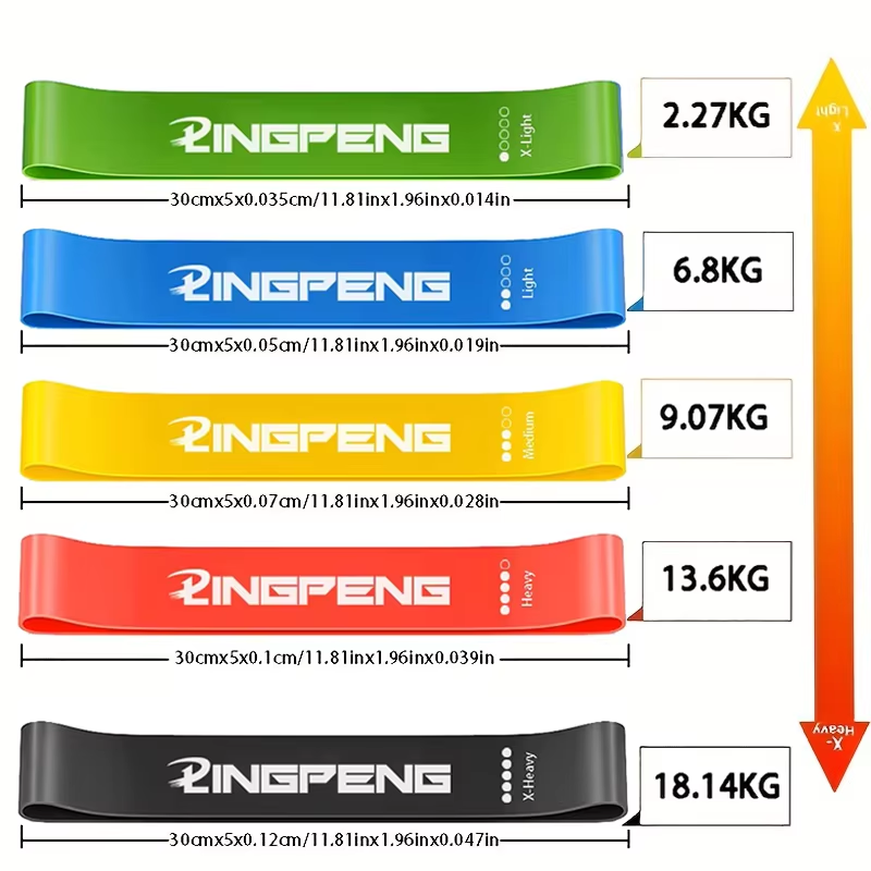 Resistance Band Set for Men An - Home Gym Routine 评论和价格
