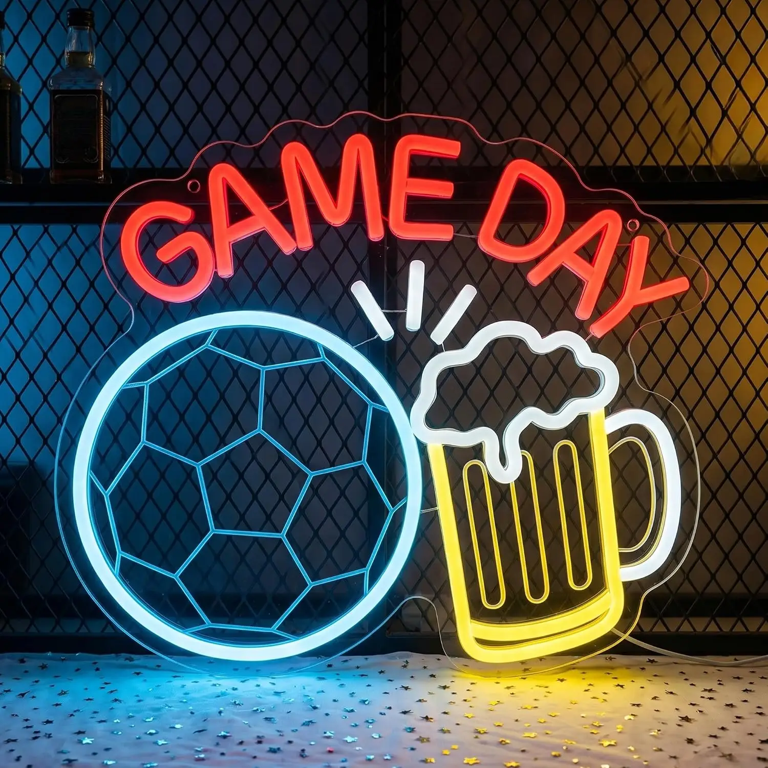 LED Neon Sign Soccer Neon Ligh - Home Gym Neon Sign 评论和价格